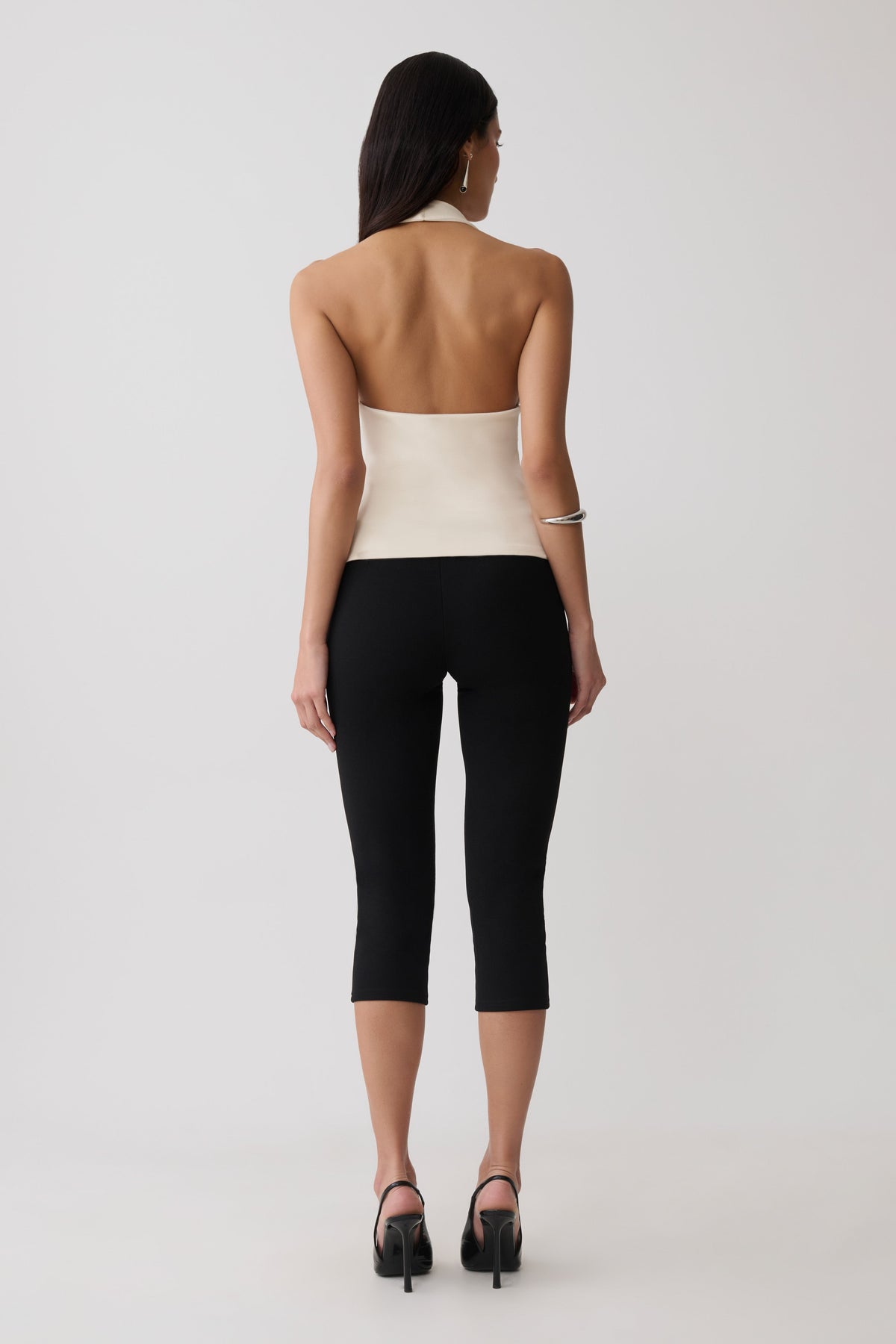 Scuba Halter Top - Ivory
