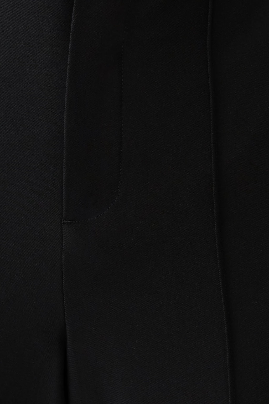 High Waisted Suiting Pants - Black