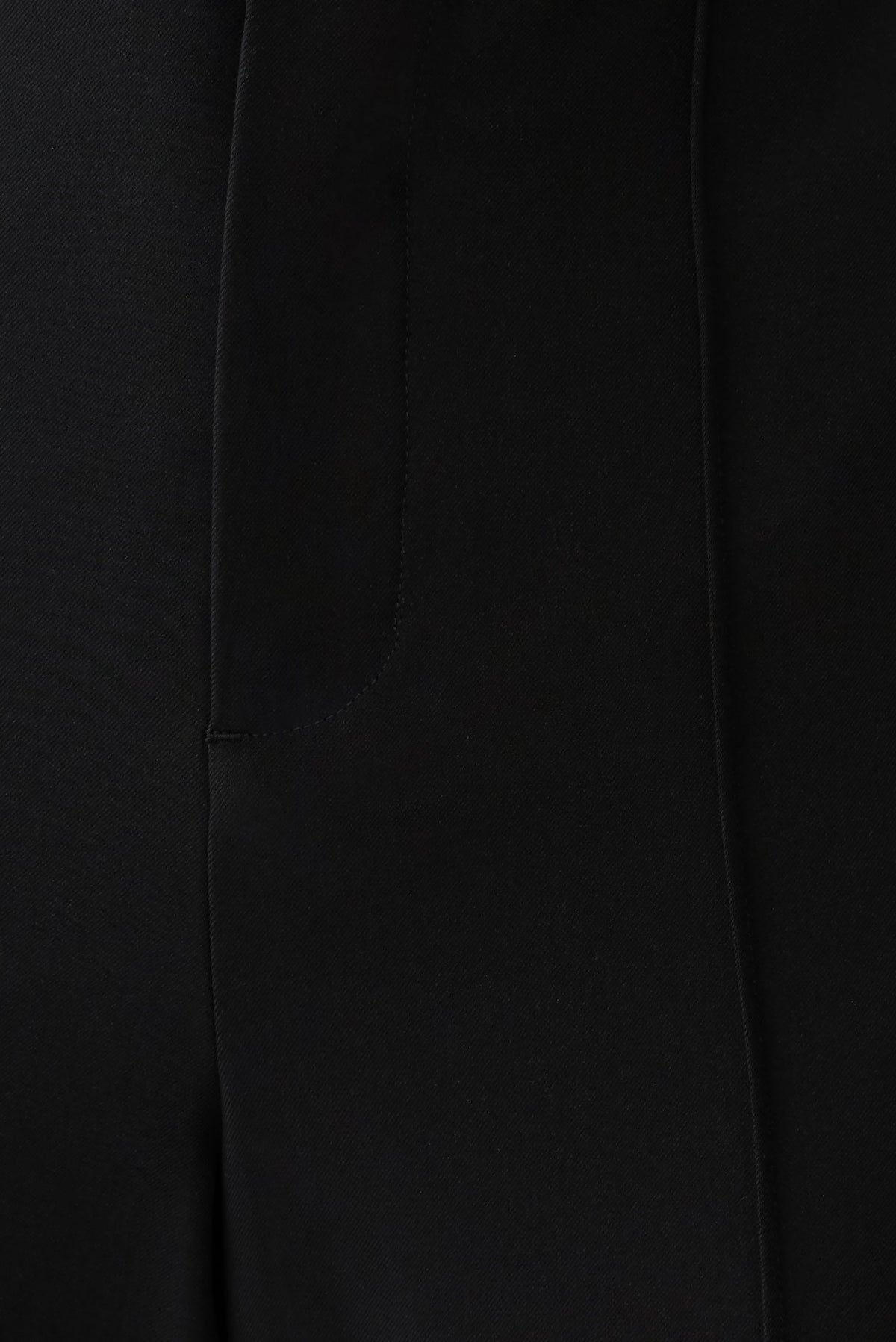 High Waisted Suiting Pants - Black