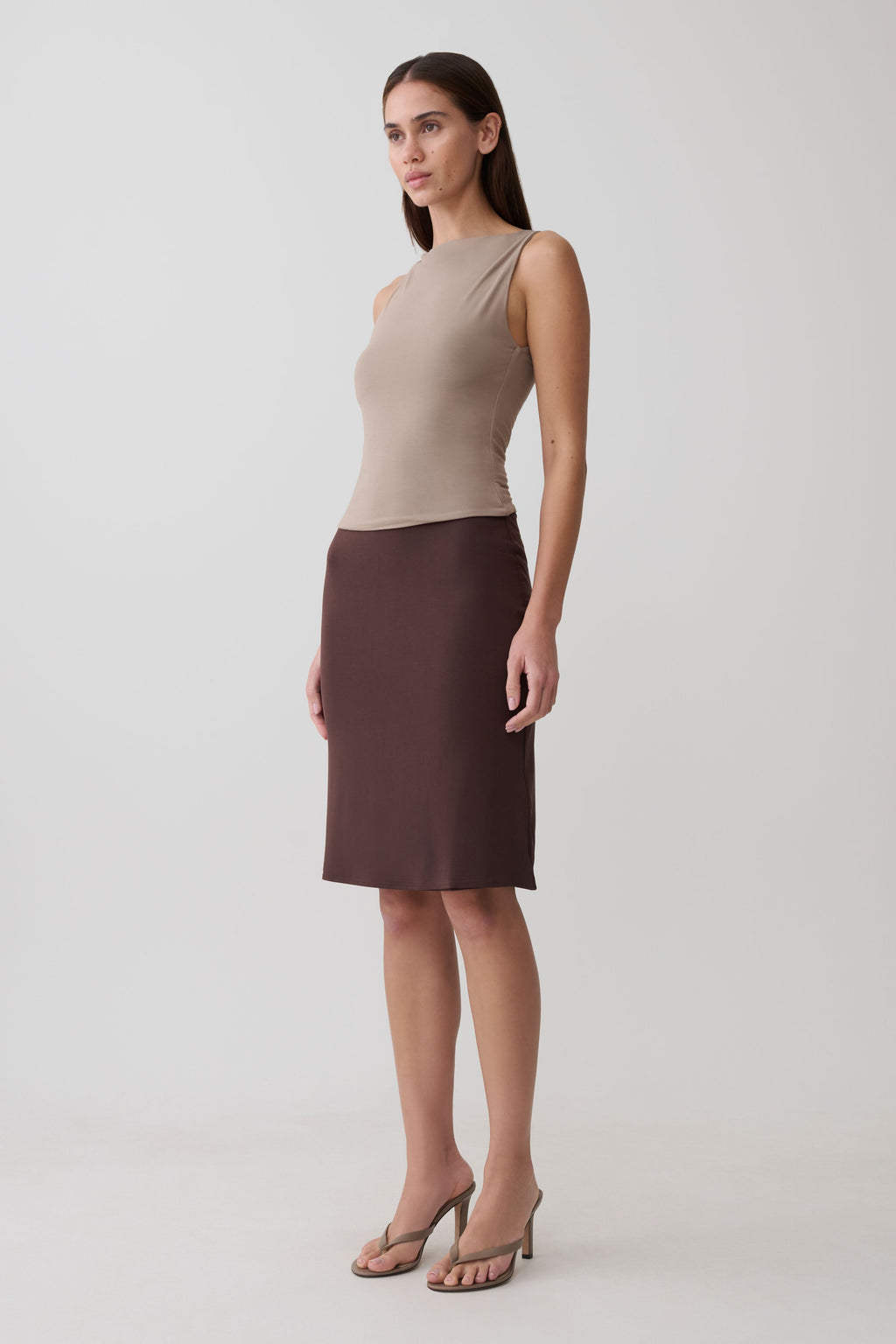Sleeveless Tank Top - Neutral