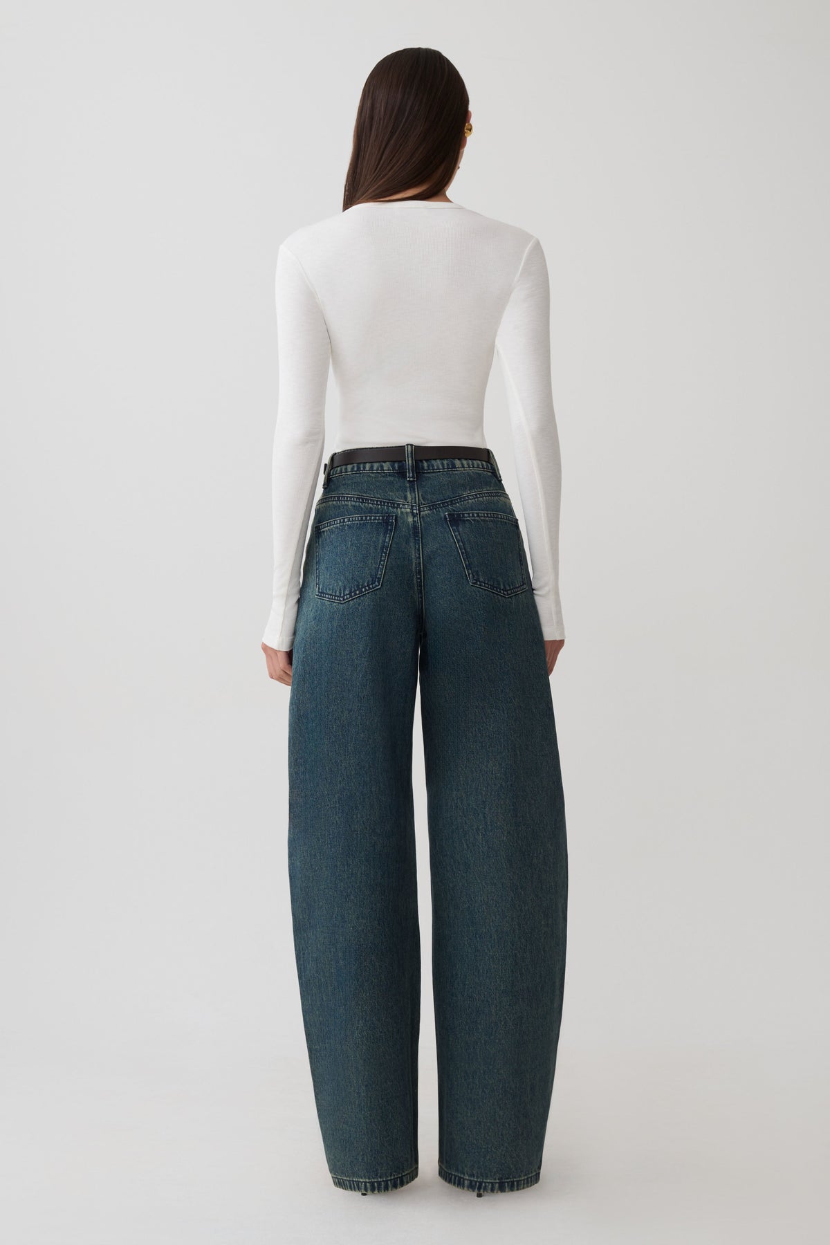 Long Sleeve Top - White