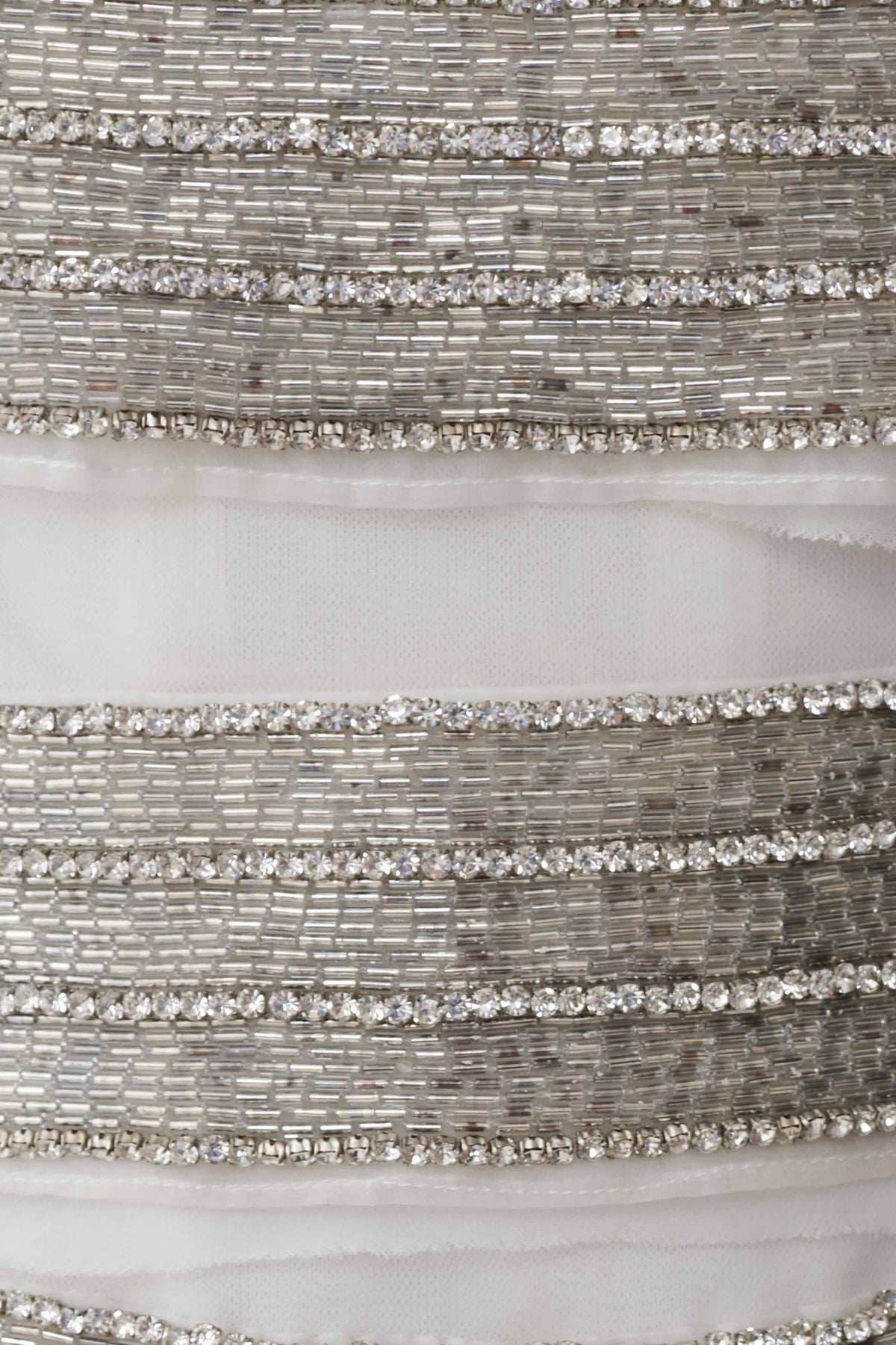 Embellished Maxi Dress - White