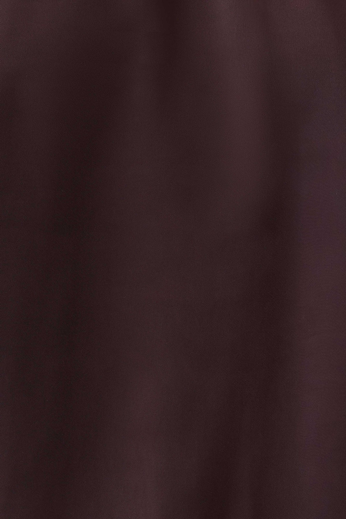 Satin Halter Mini Dress - Chocolate