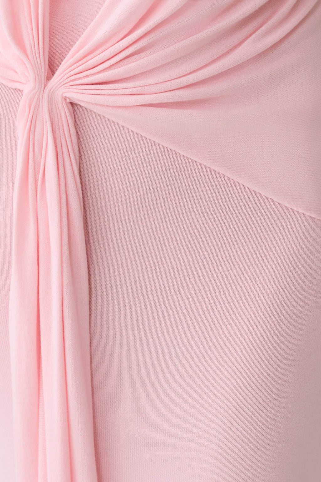 Halter Knit Maxi Dress - Baby Pink
