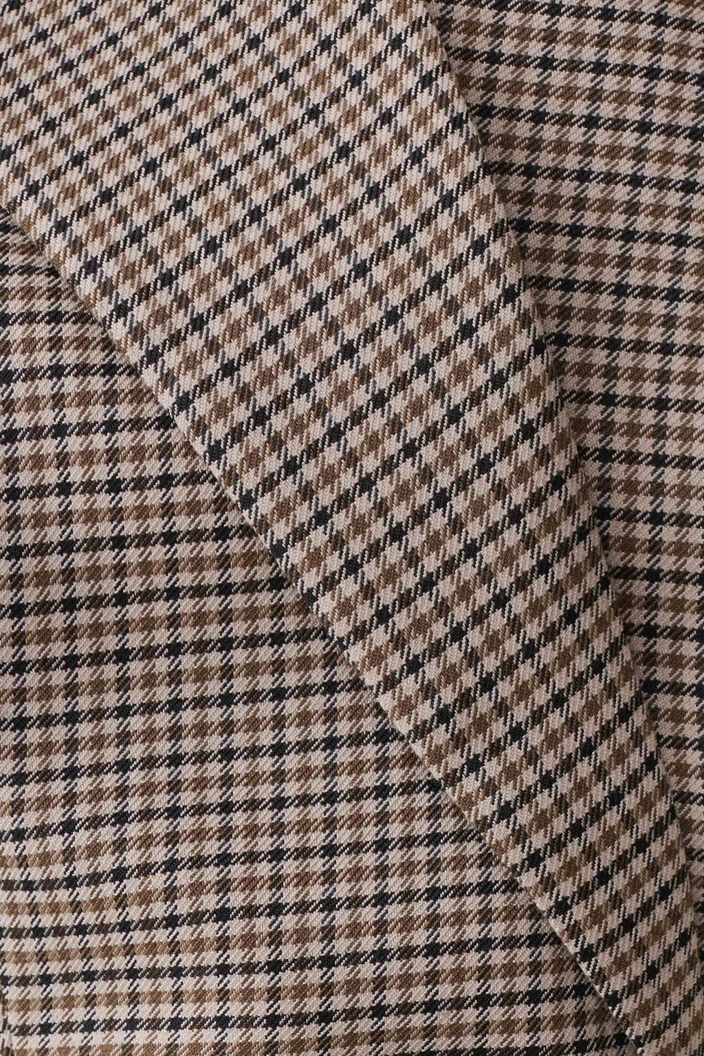 Suiting Asymmetrical Vest - Tan Check