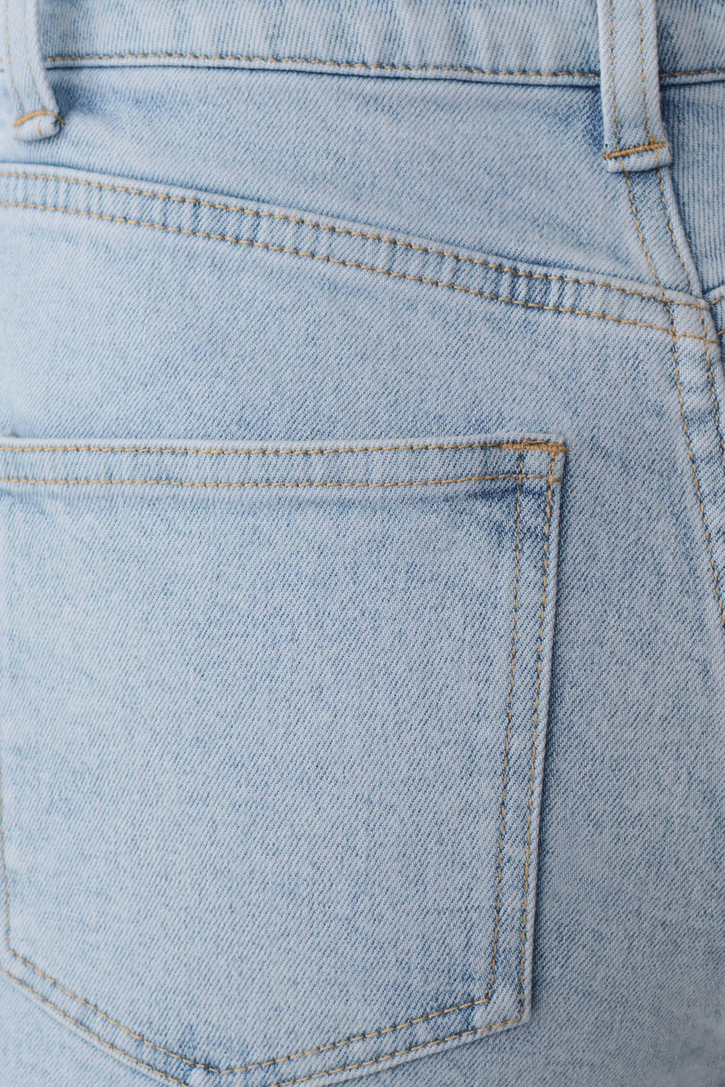 Denim Capris - Light Blue