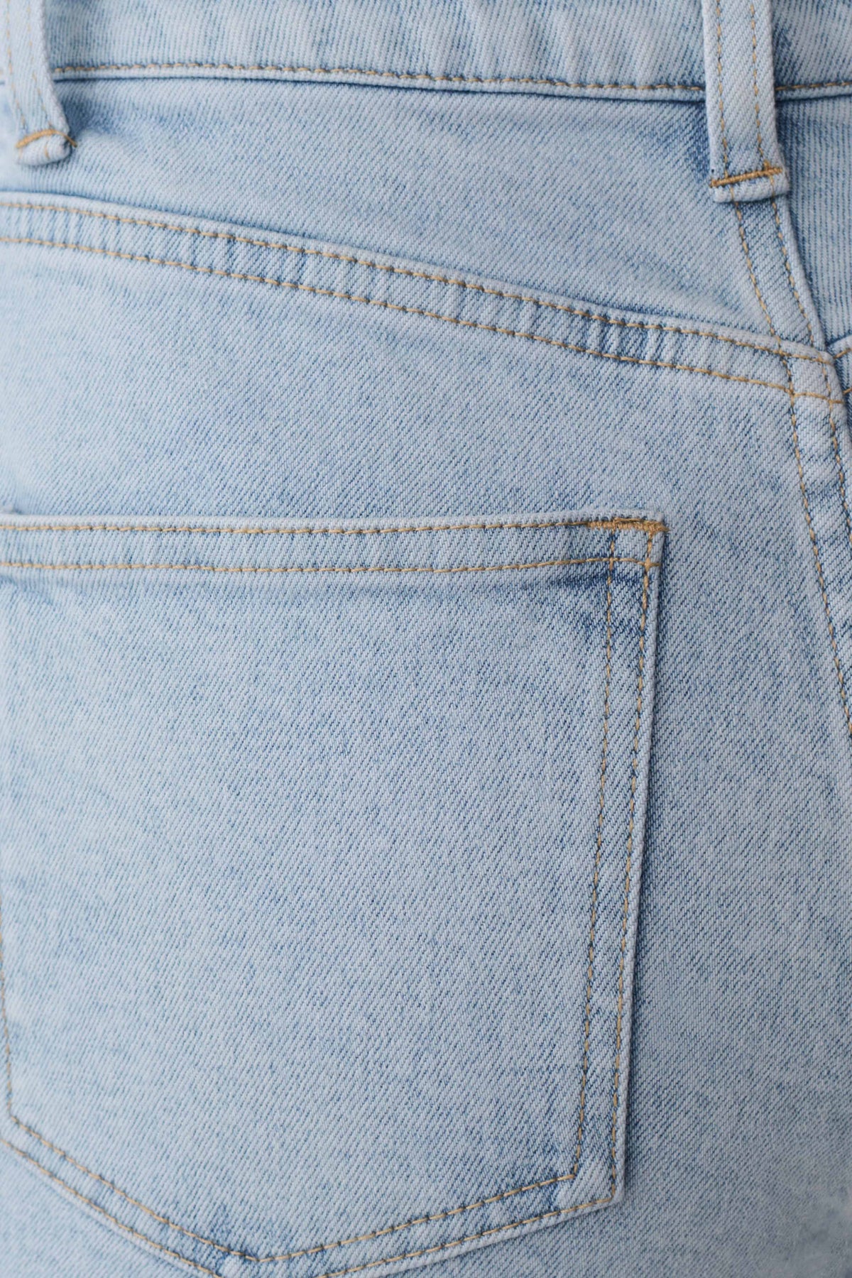 Denim Capris - Light Blue