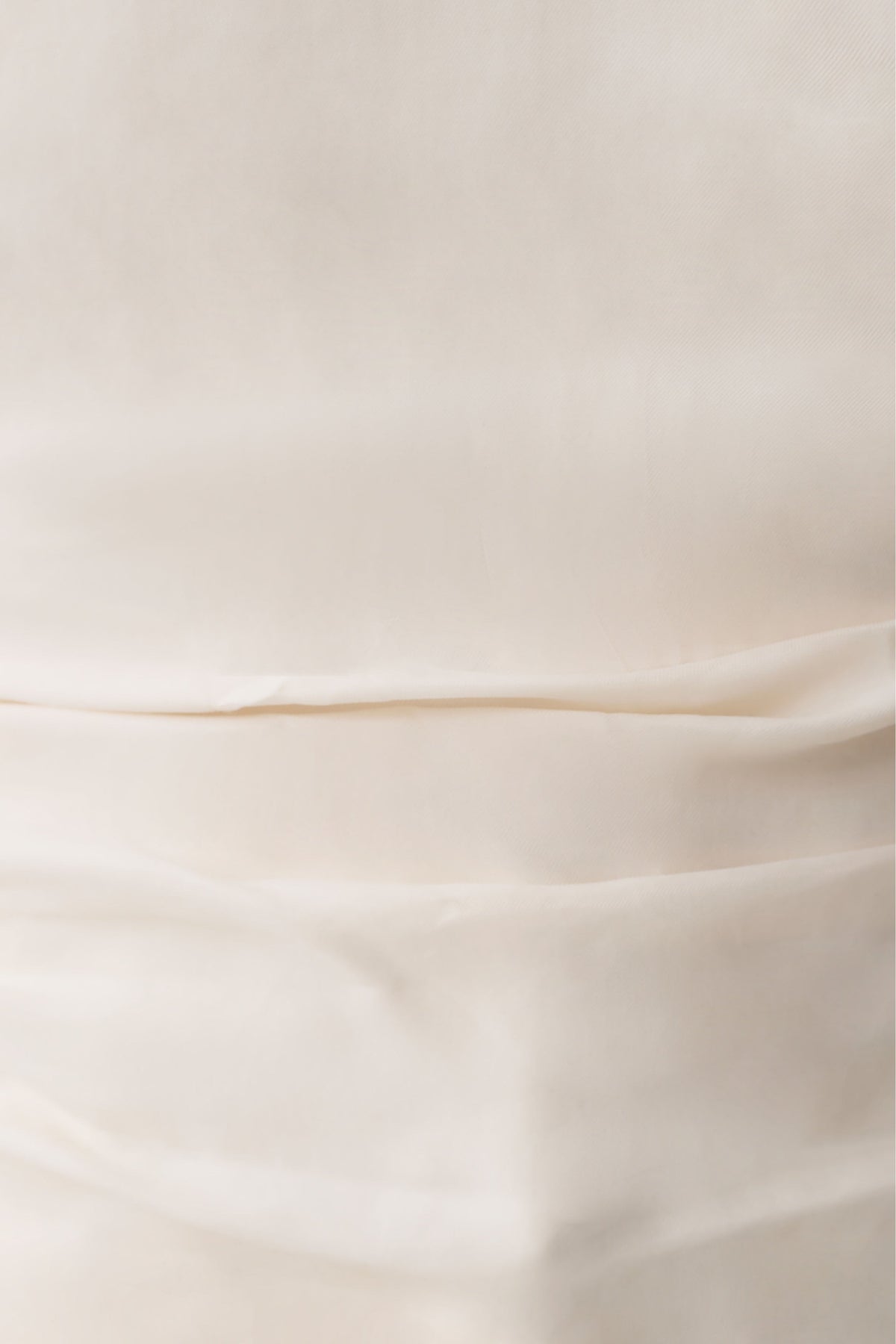 Ruched Halter Top - Ivory