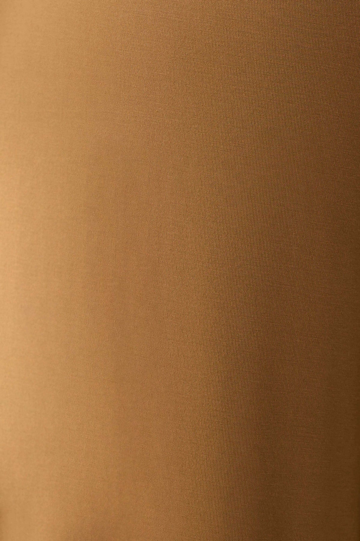 Wide Leg Peached Jersey Pants - Caramel