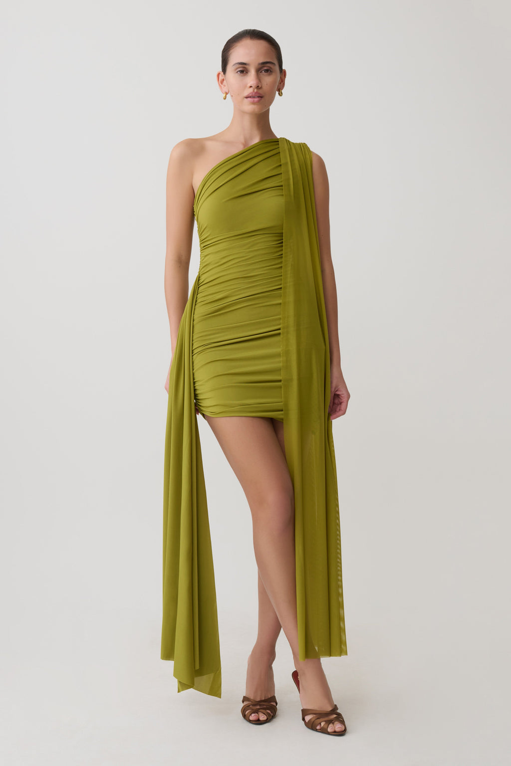 Mini Dress - Olive
