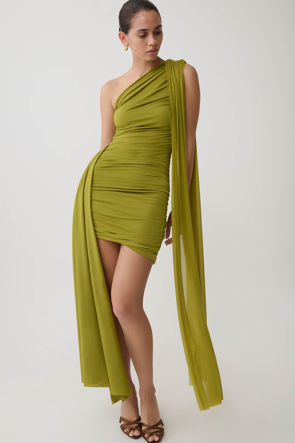 Mini Dress - Olive