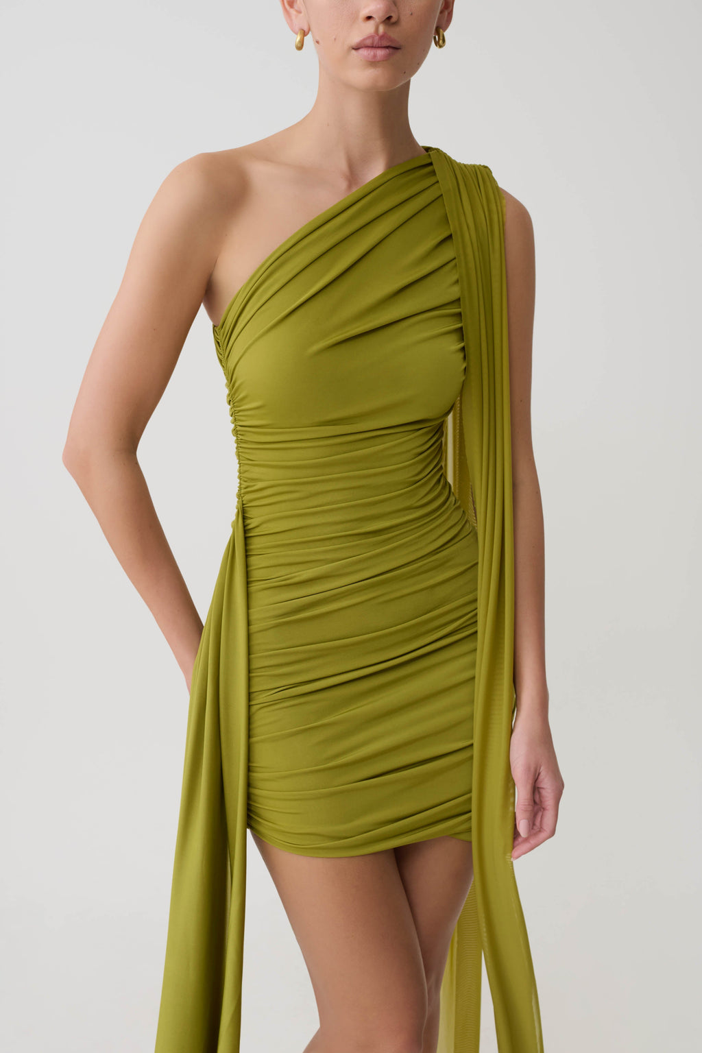 Mini Dress - Olive