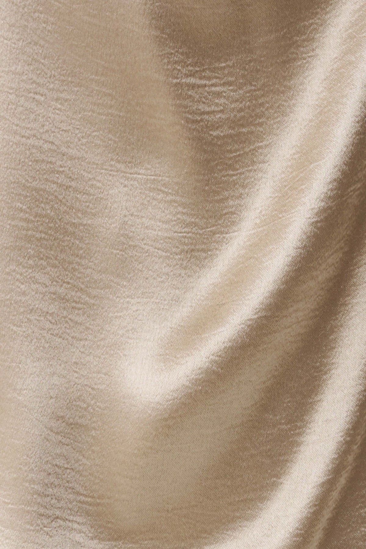 Satin Halter Top - Gold