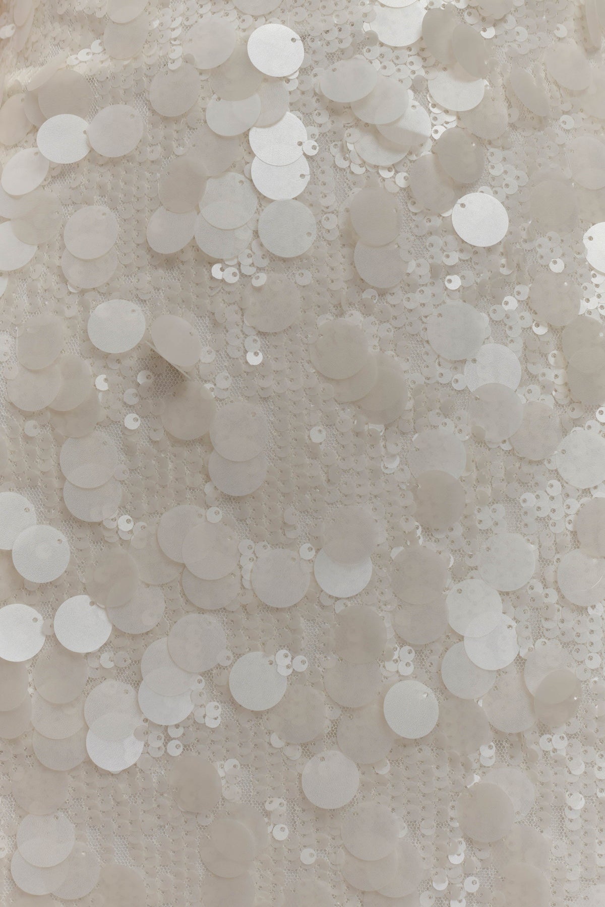 Sequin Mini Dress - Ivory