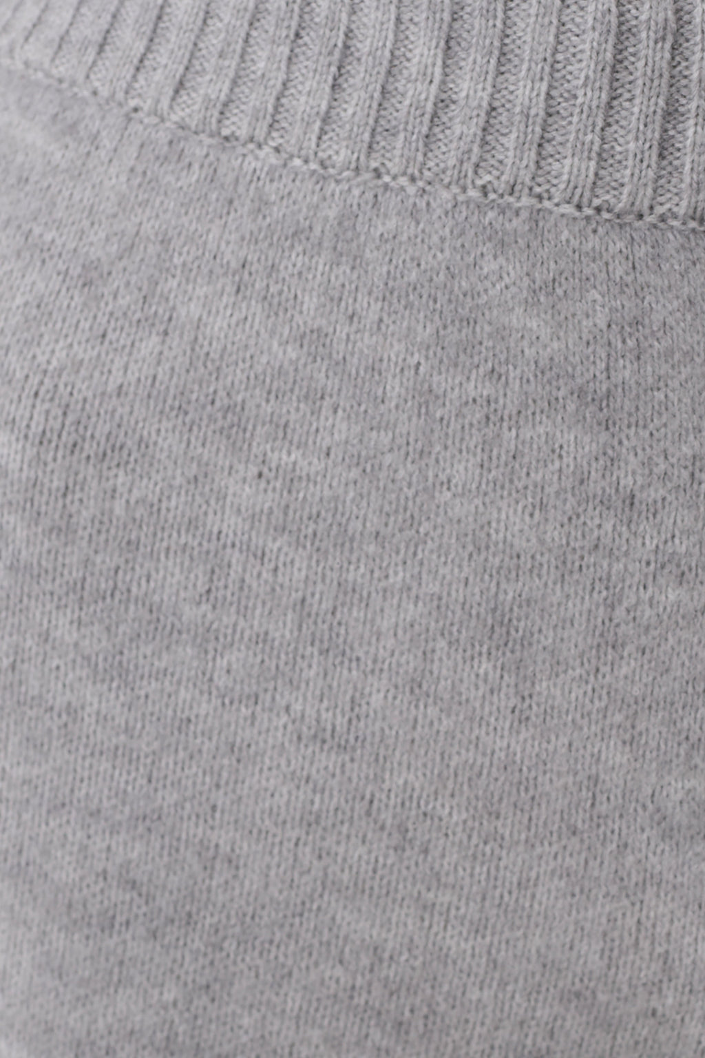 Knit Wide Leg Pants - Grey Marle