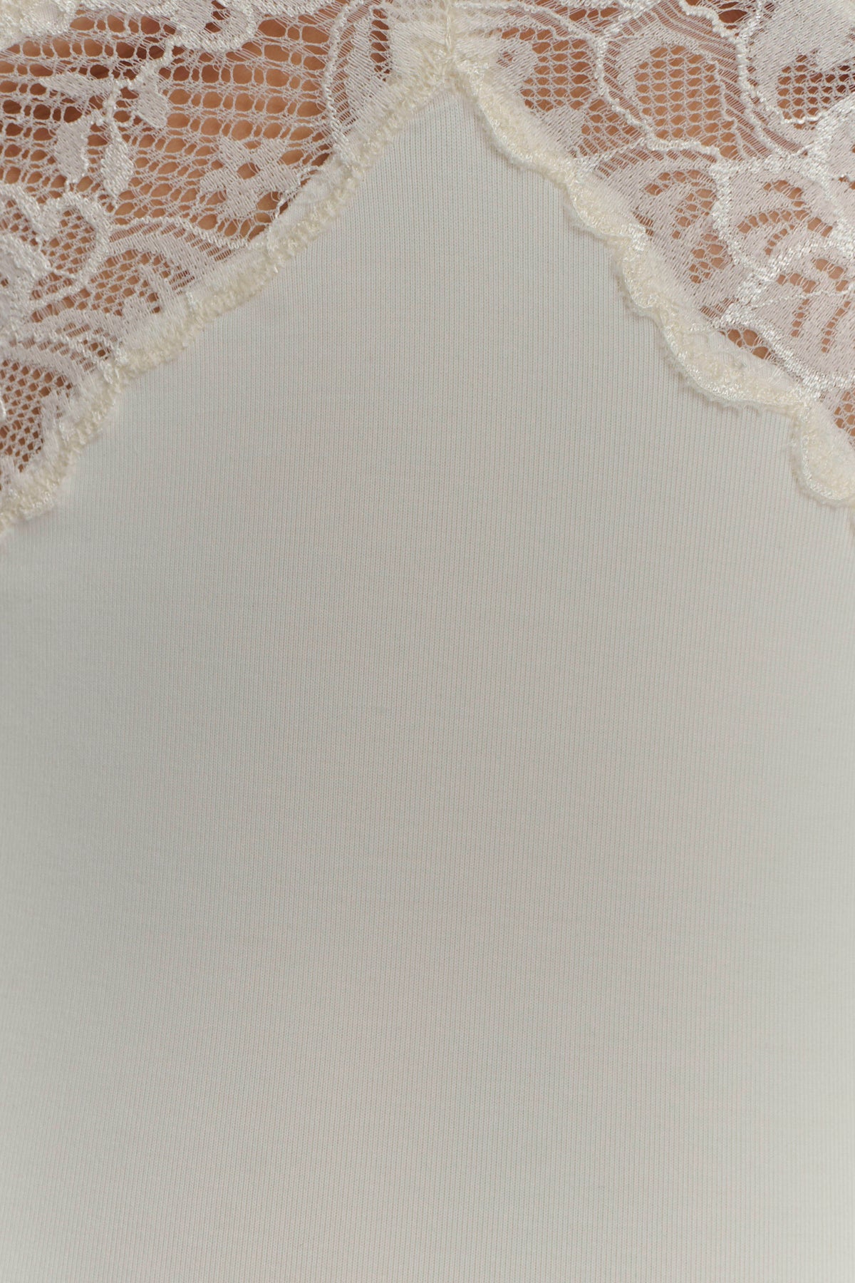 Slinky Lace Maxi Dress - Ivory