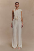 Straight Leg Pant - Ivory