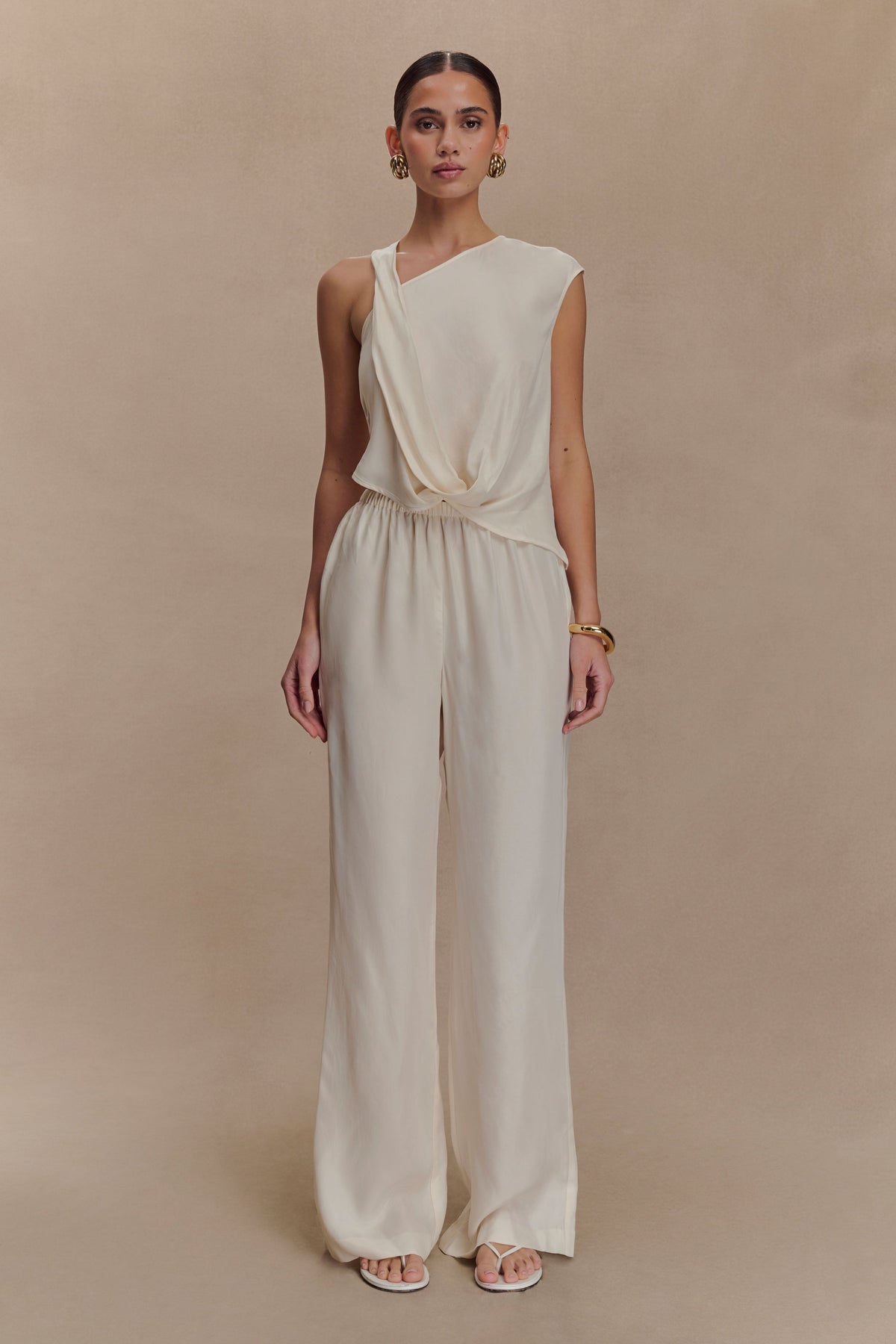 Straight Leg Pant - Ivory