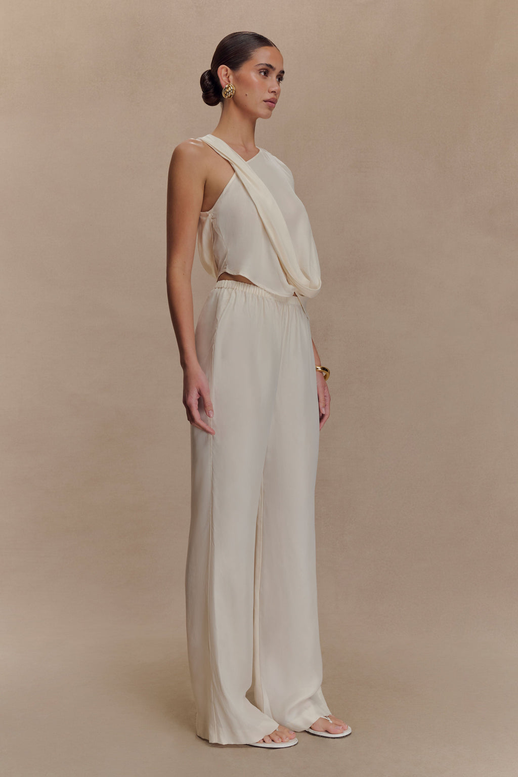 Straight Leg Pant - Ivory