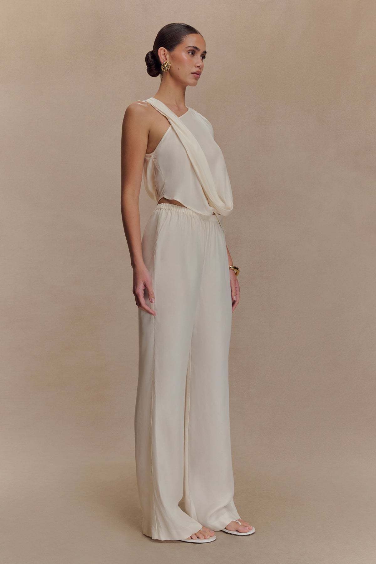 Straight Leg Pant - Ivory