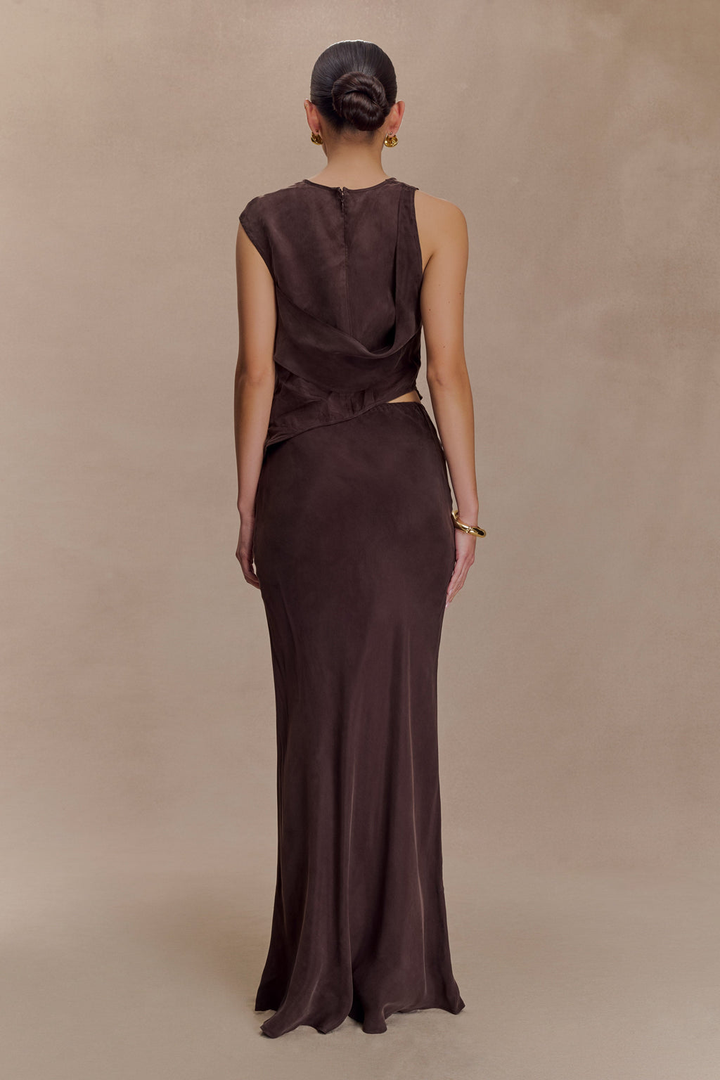 Maxi Skirt - Dark Chocolate