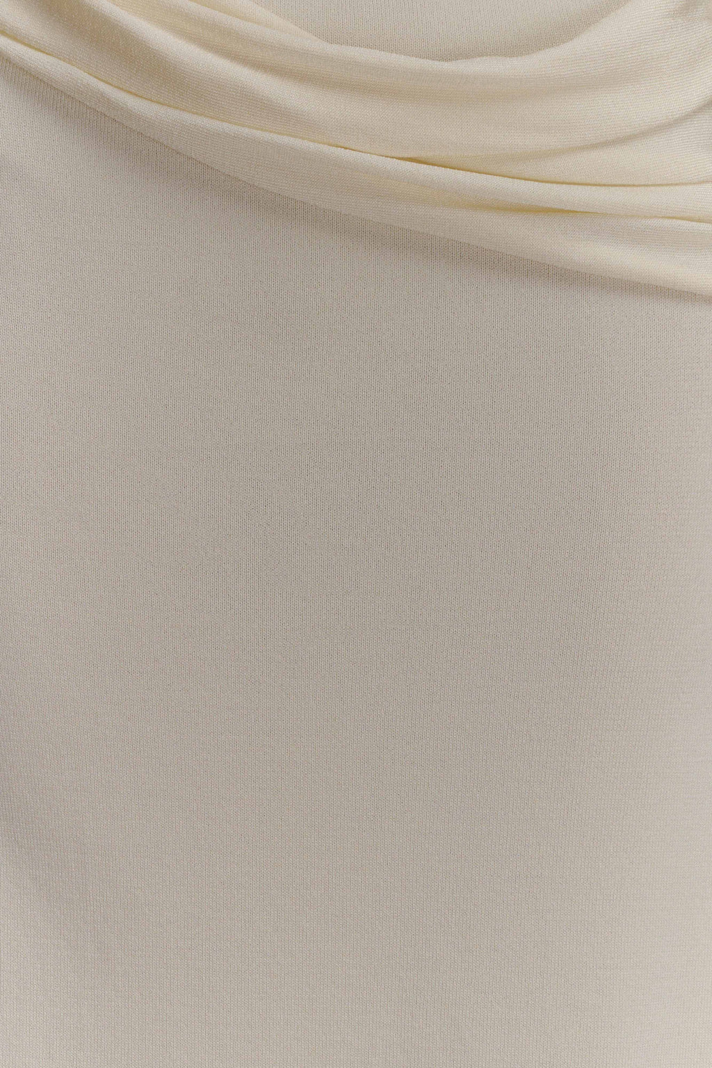 Low Rise Knit Maxi Skirt - Ivory