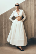 Shirt Bra - White