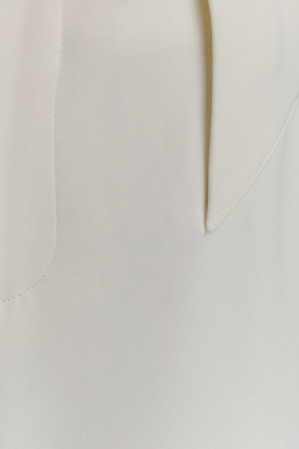 Wide Leg Suiting Trouser - Ivory