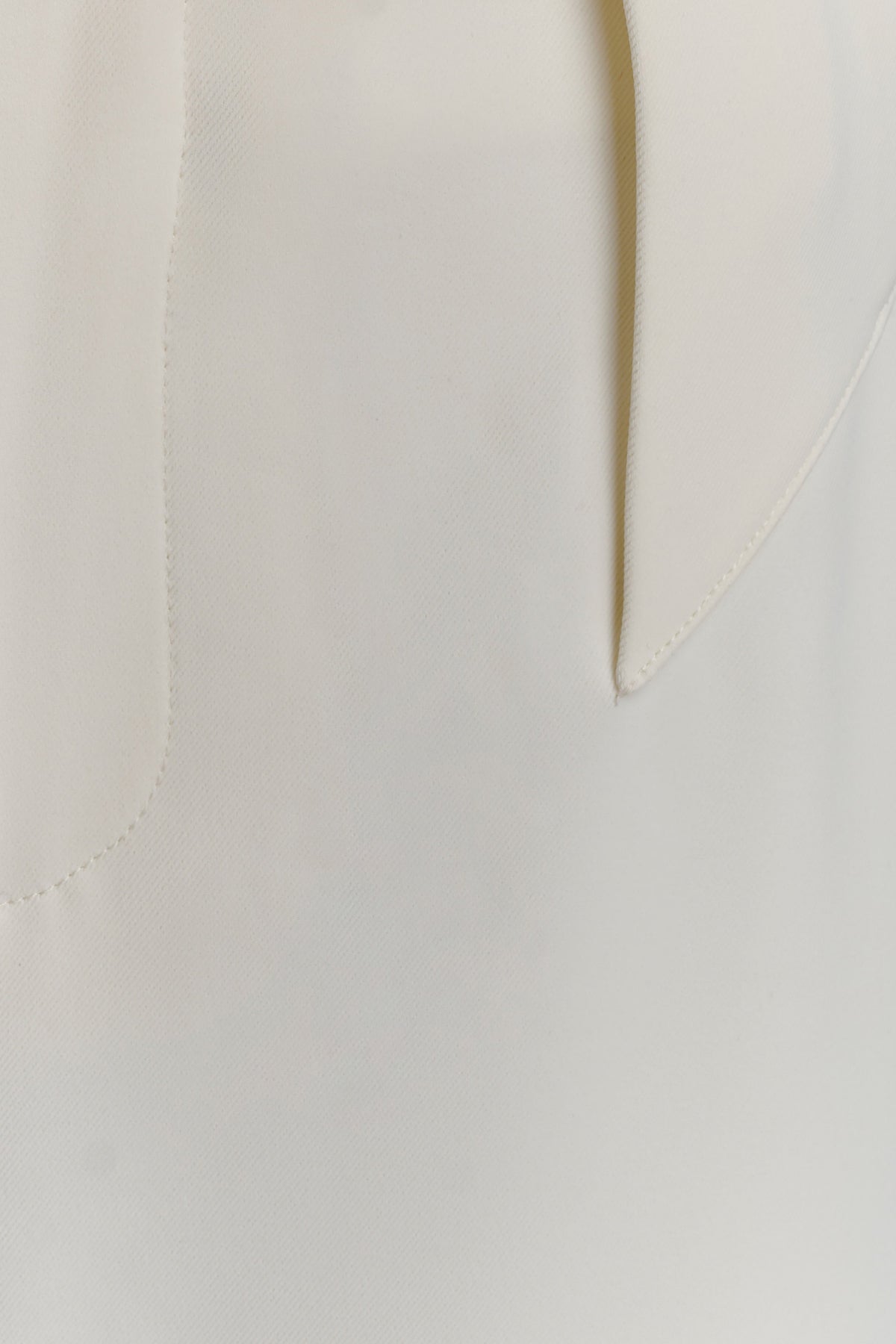 Wide Leg Suiting Trouser - Ivory