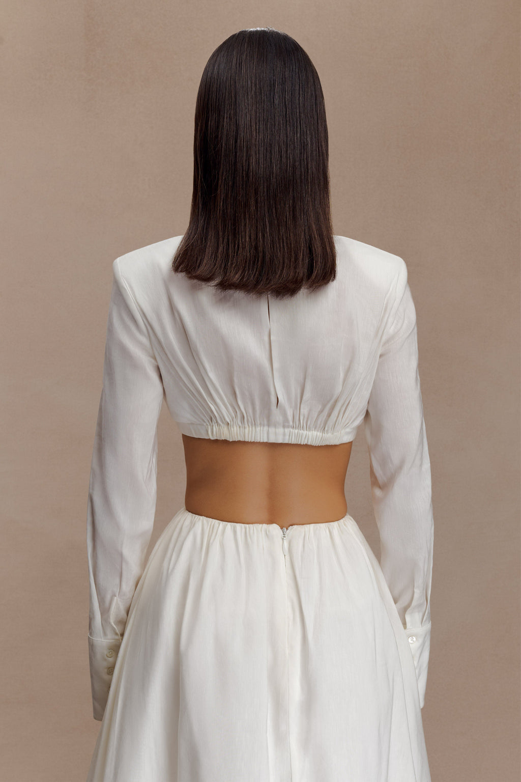 Shirt Bra - White