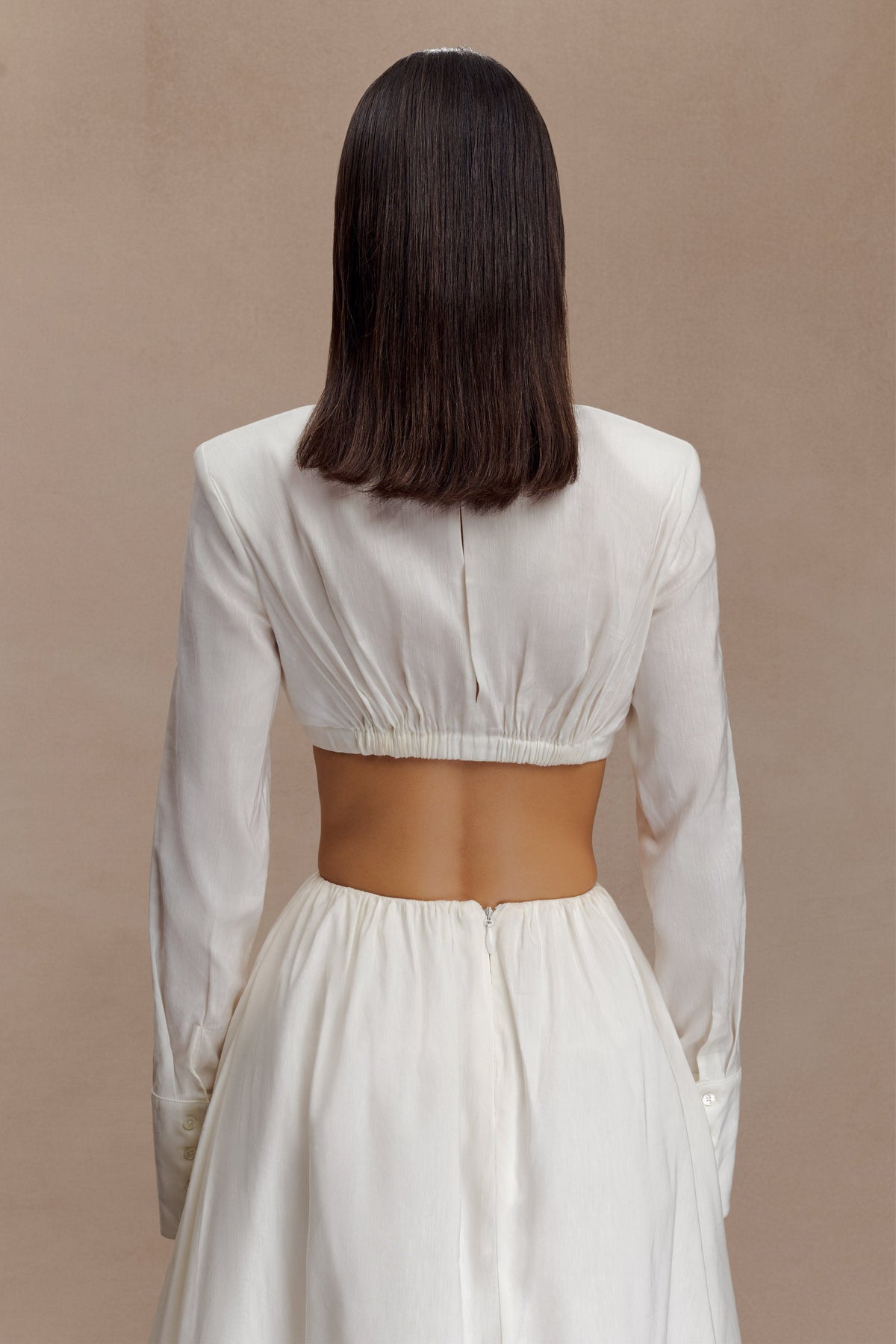 Shirt Bra - White