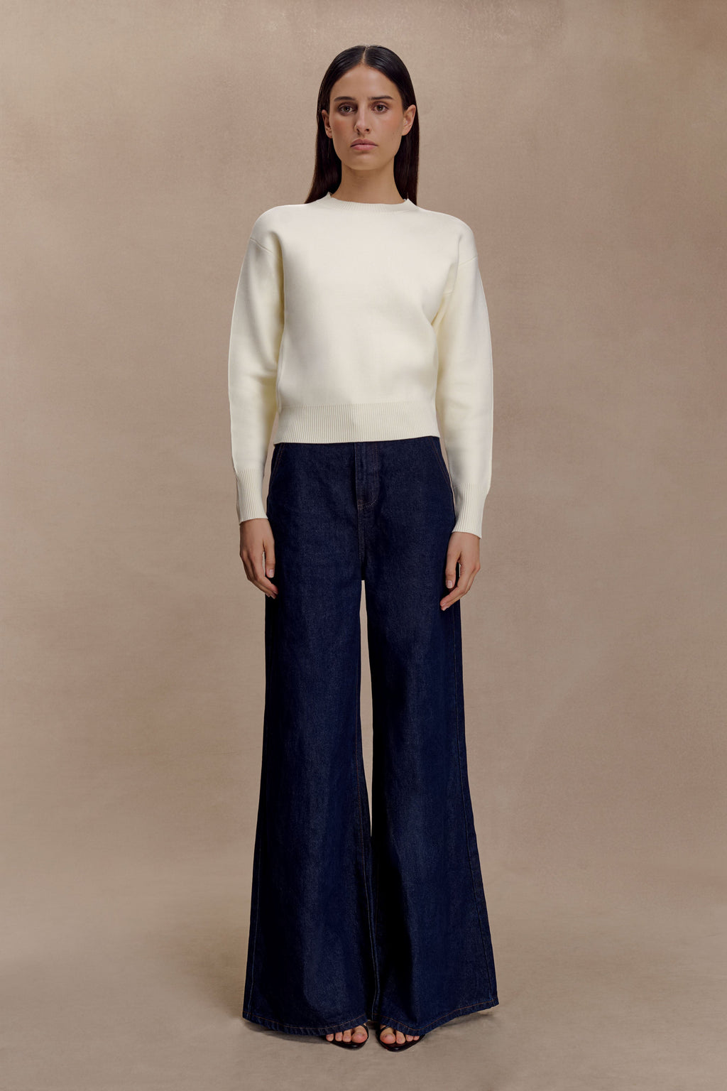 Cozy Knit Jumper - Ivory