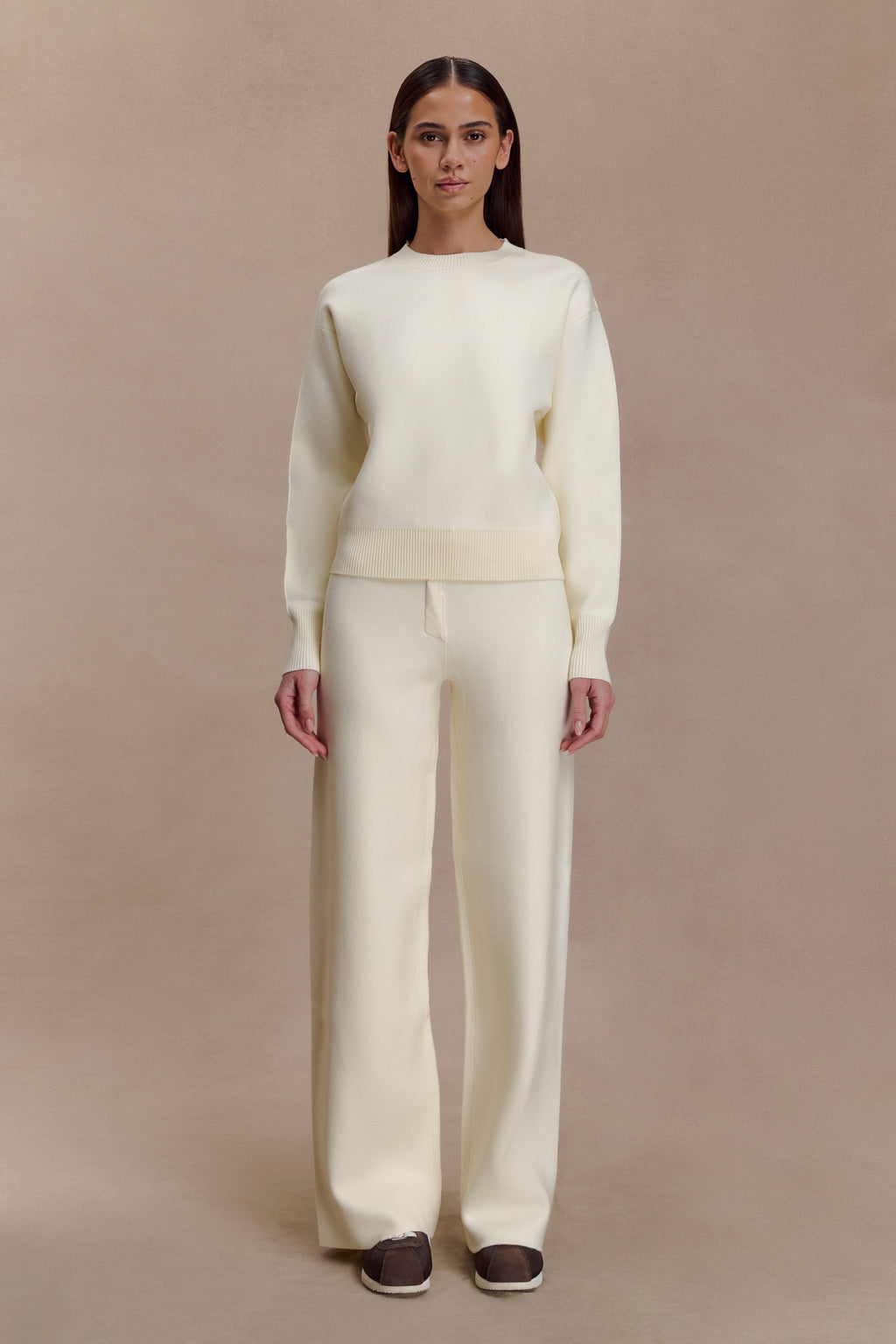 Cozy Knit Jumper - Ivory