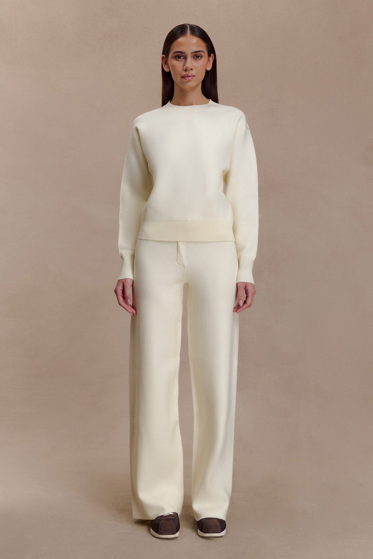 Cozy Knit Jumper - Ivory