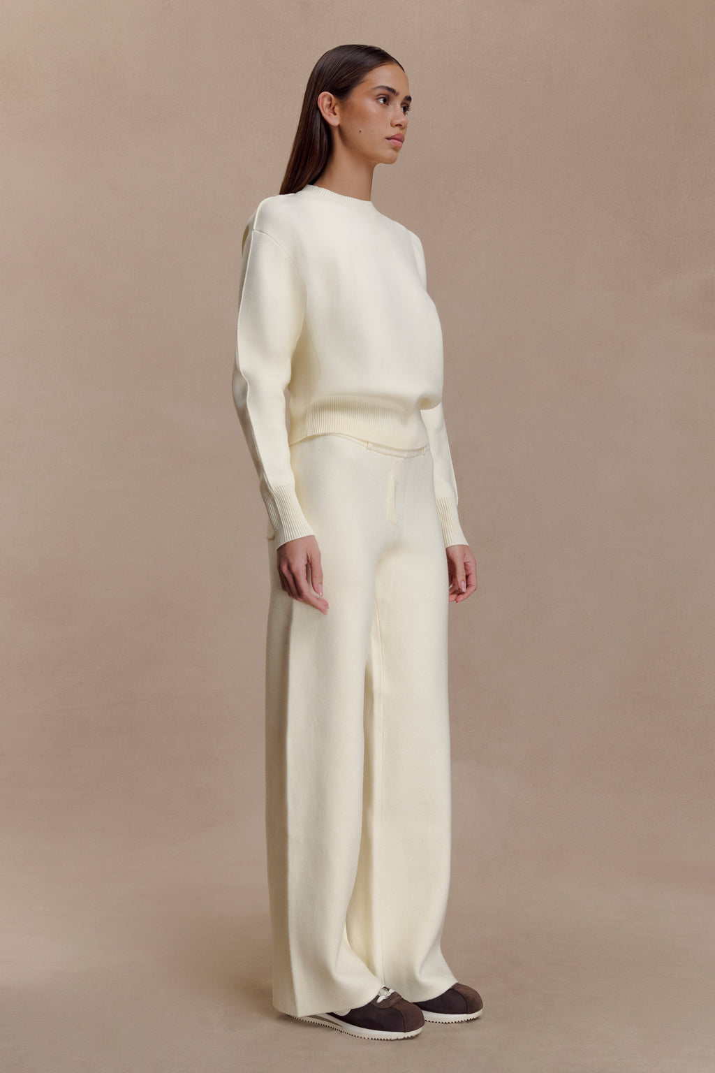 Cozy Knit Jumper - Ivory