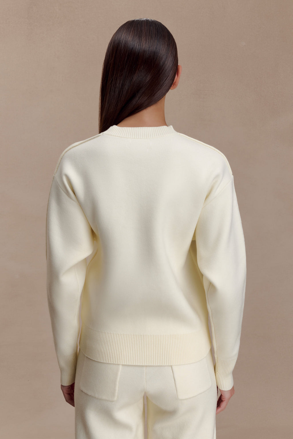 Cozy Knit Jumper - Ivory