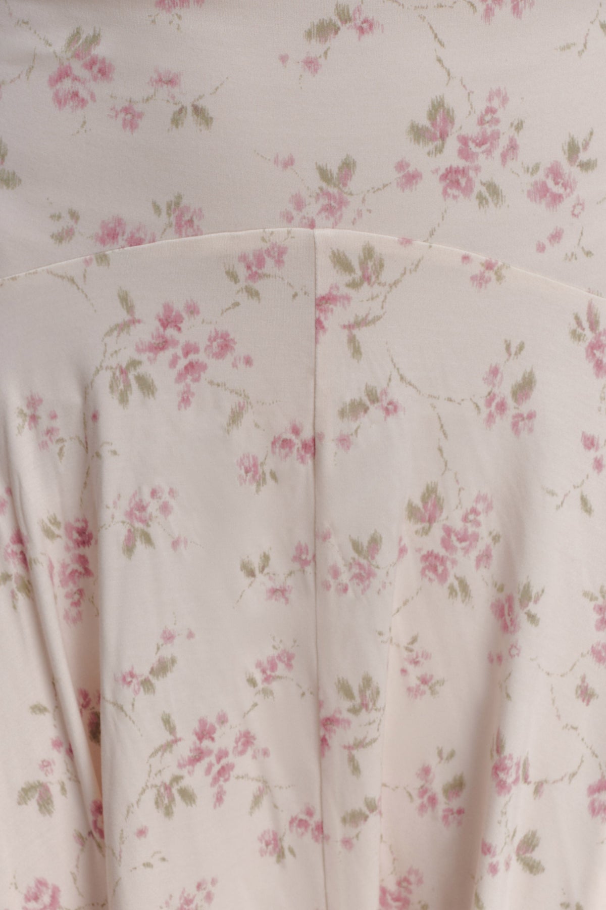 Modal Hankie Midi Dress - Floral Ditsy Print