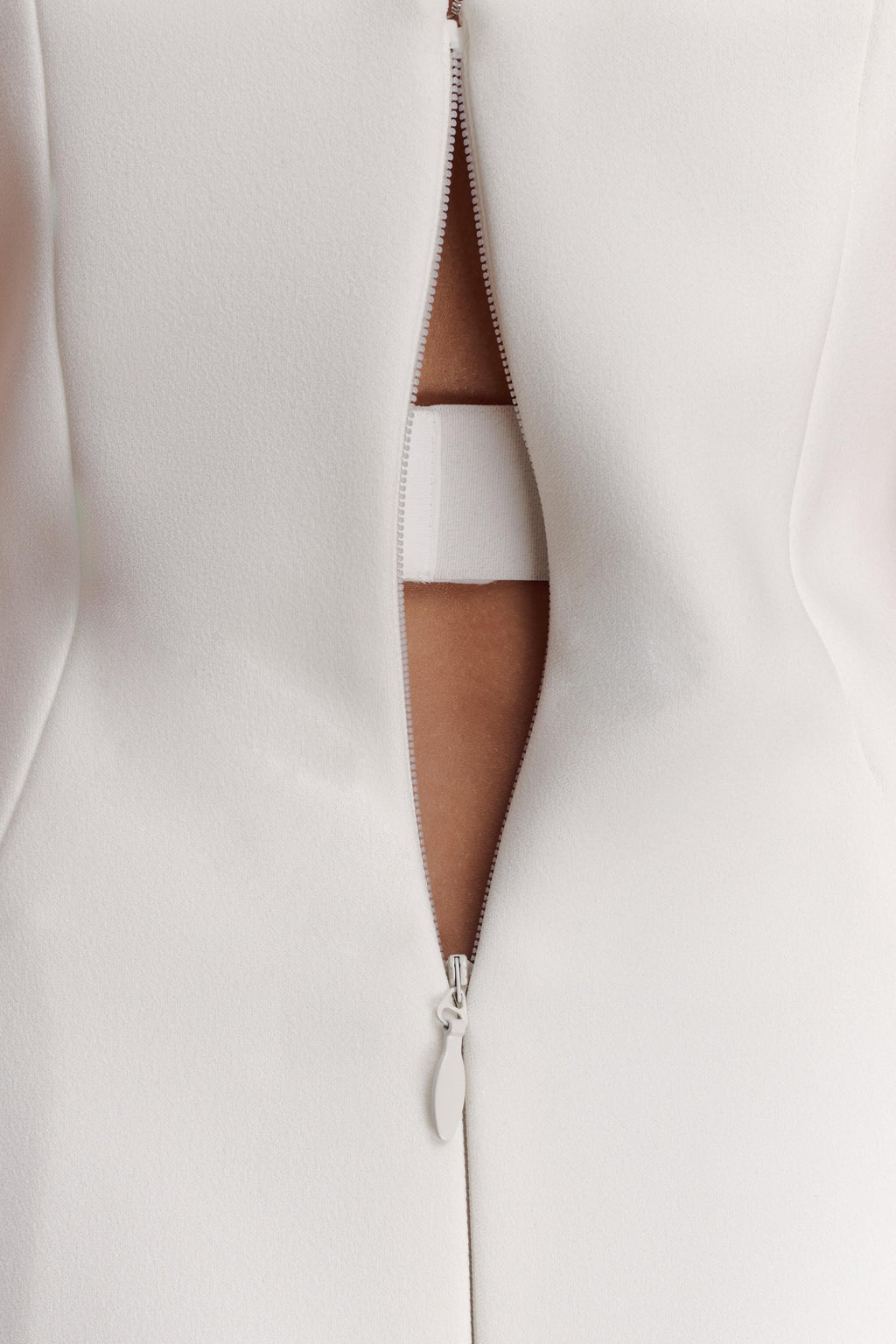 Embellished Strapless Maxi Dress - White