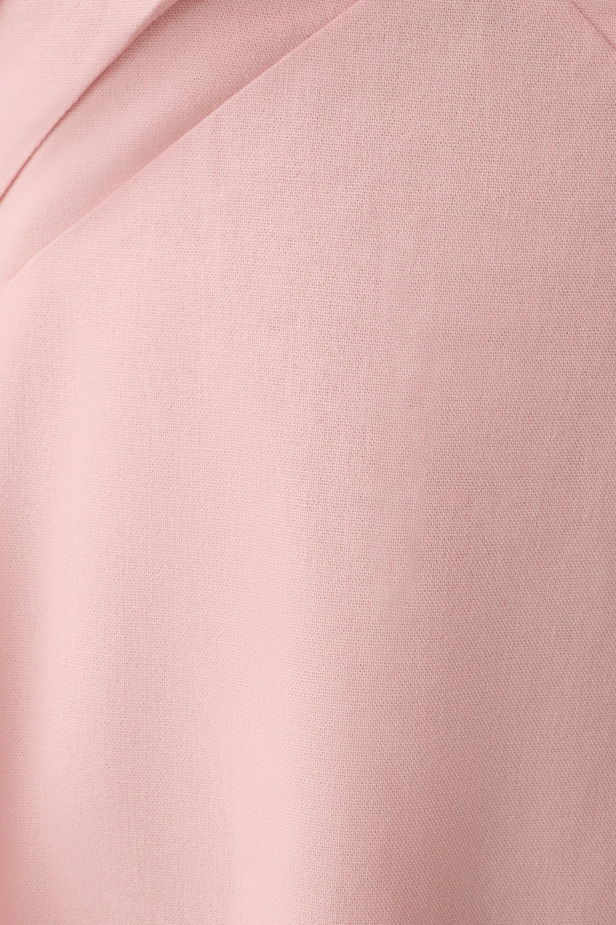 Linen Halter Midi Dress - Pink