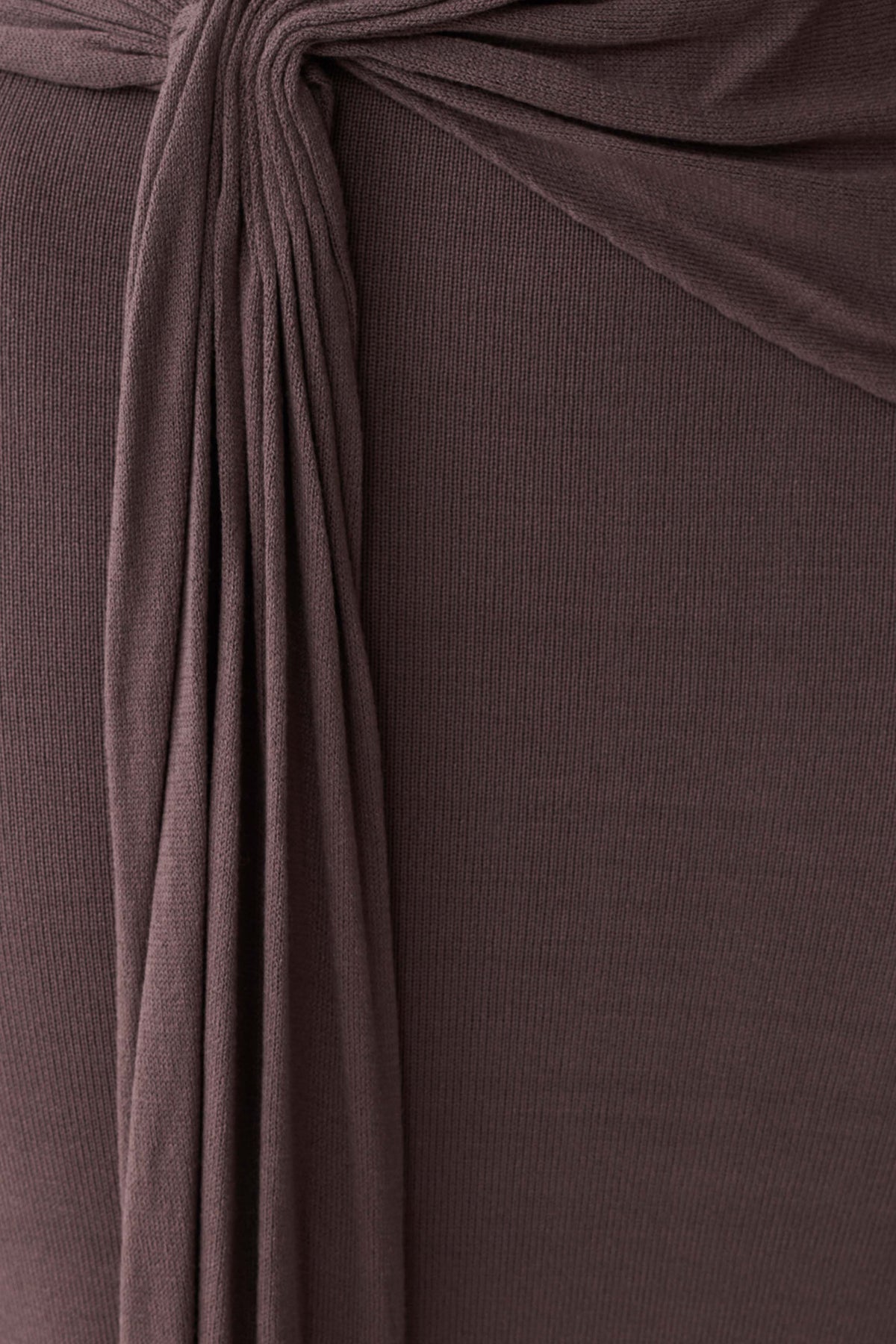 Halter Knit Maxi Dress - Peppercorn