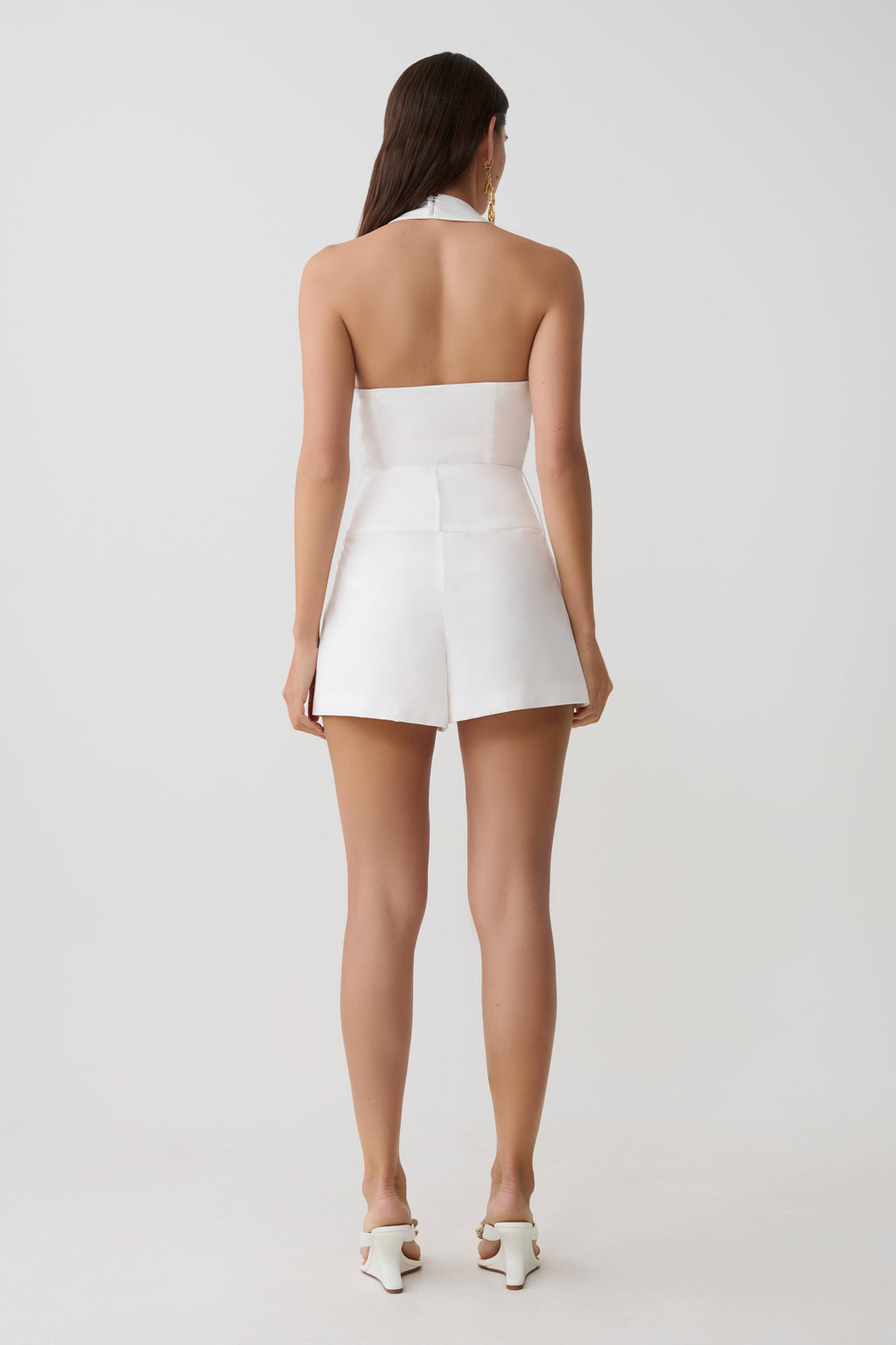 Multi-Wear Cotton Midi Dress - White