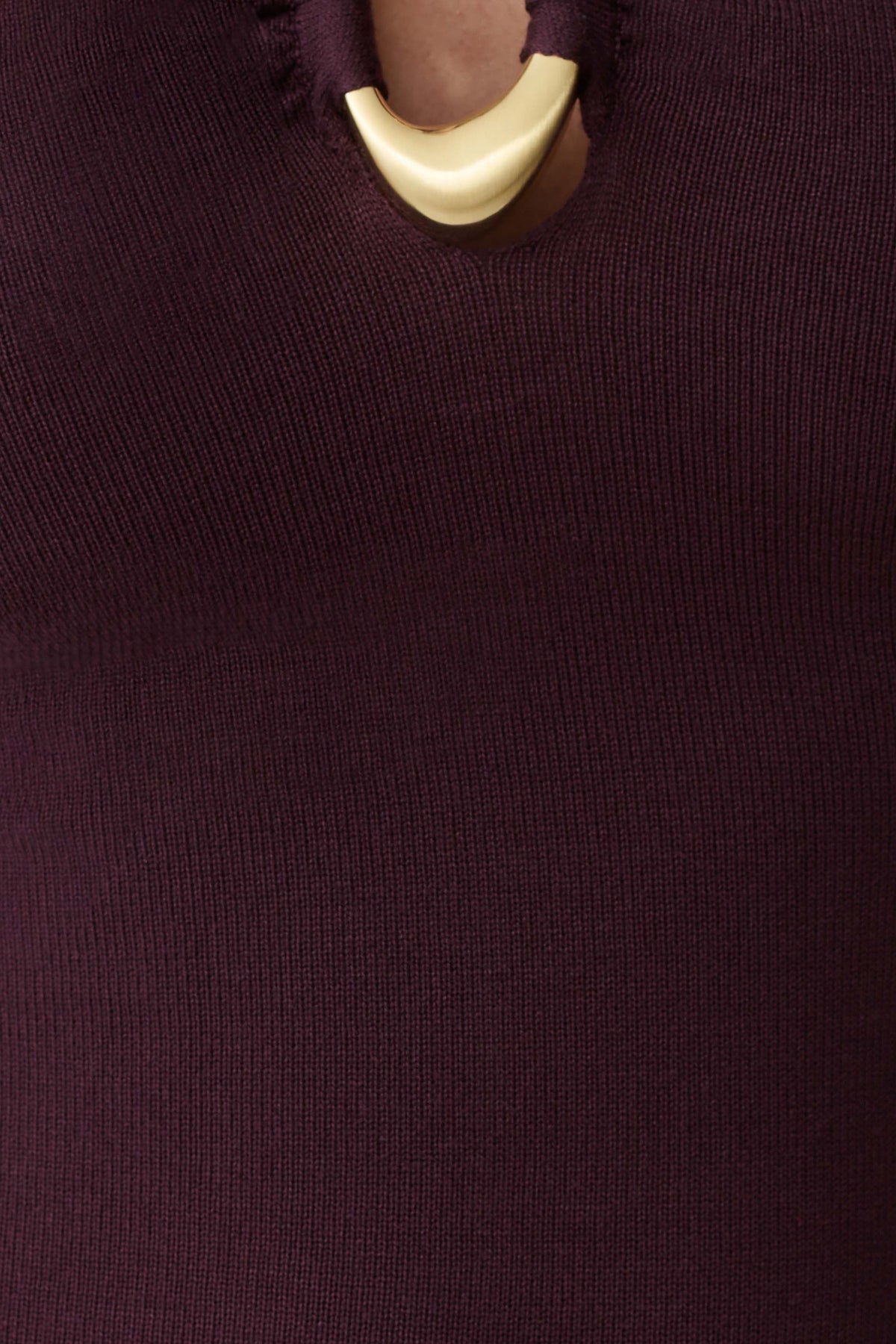 Knit Midi Dress - Chocolate