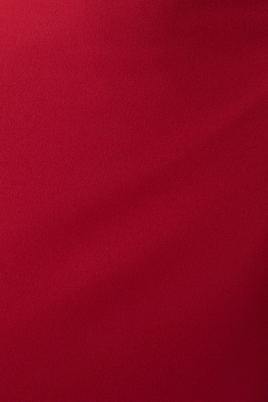 Scoop Stretch Crepe Midi Dress - Red