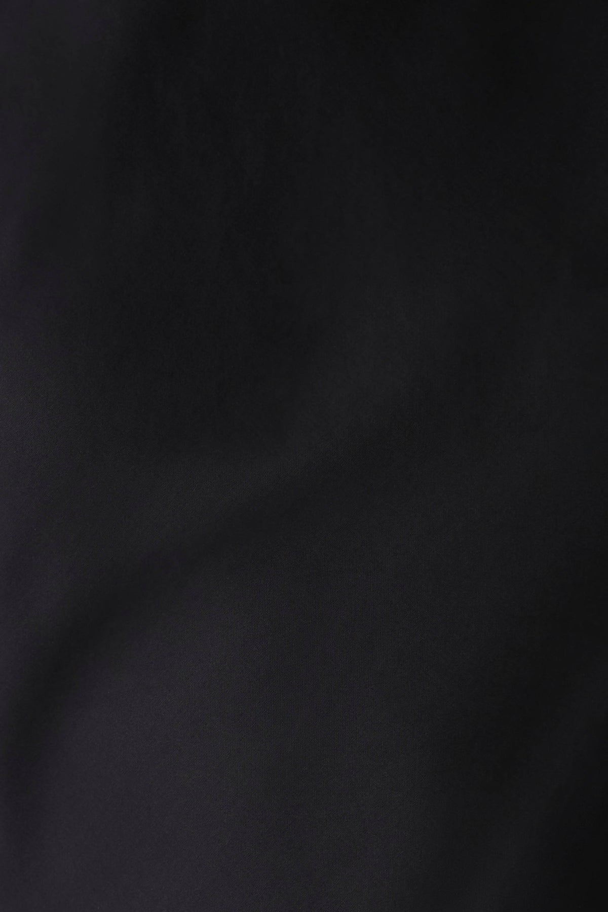 Cowl Back Asymmetric Mini Dress - Black