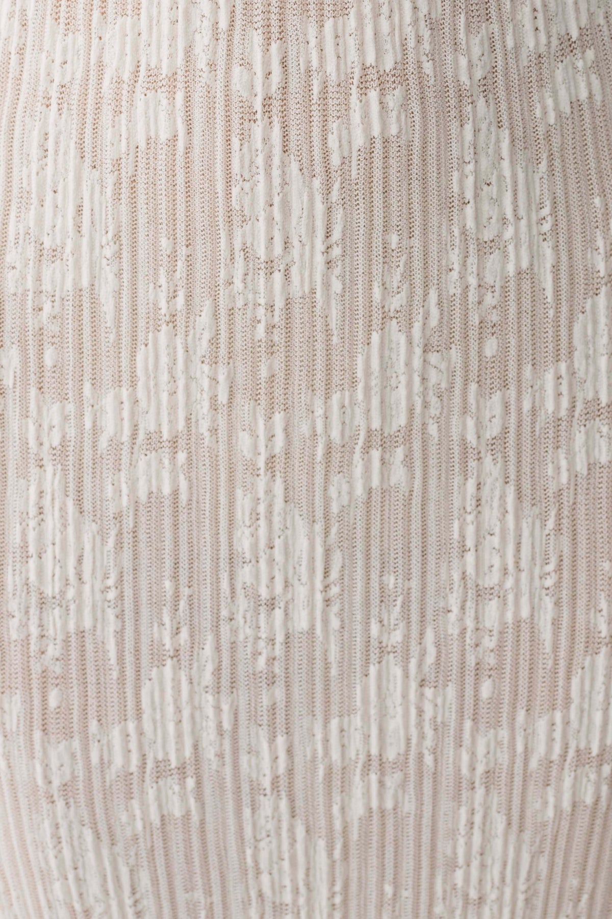 Lace Midi Dress - Ivory