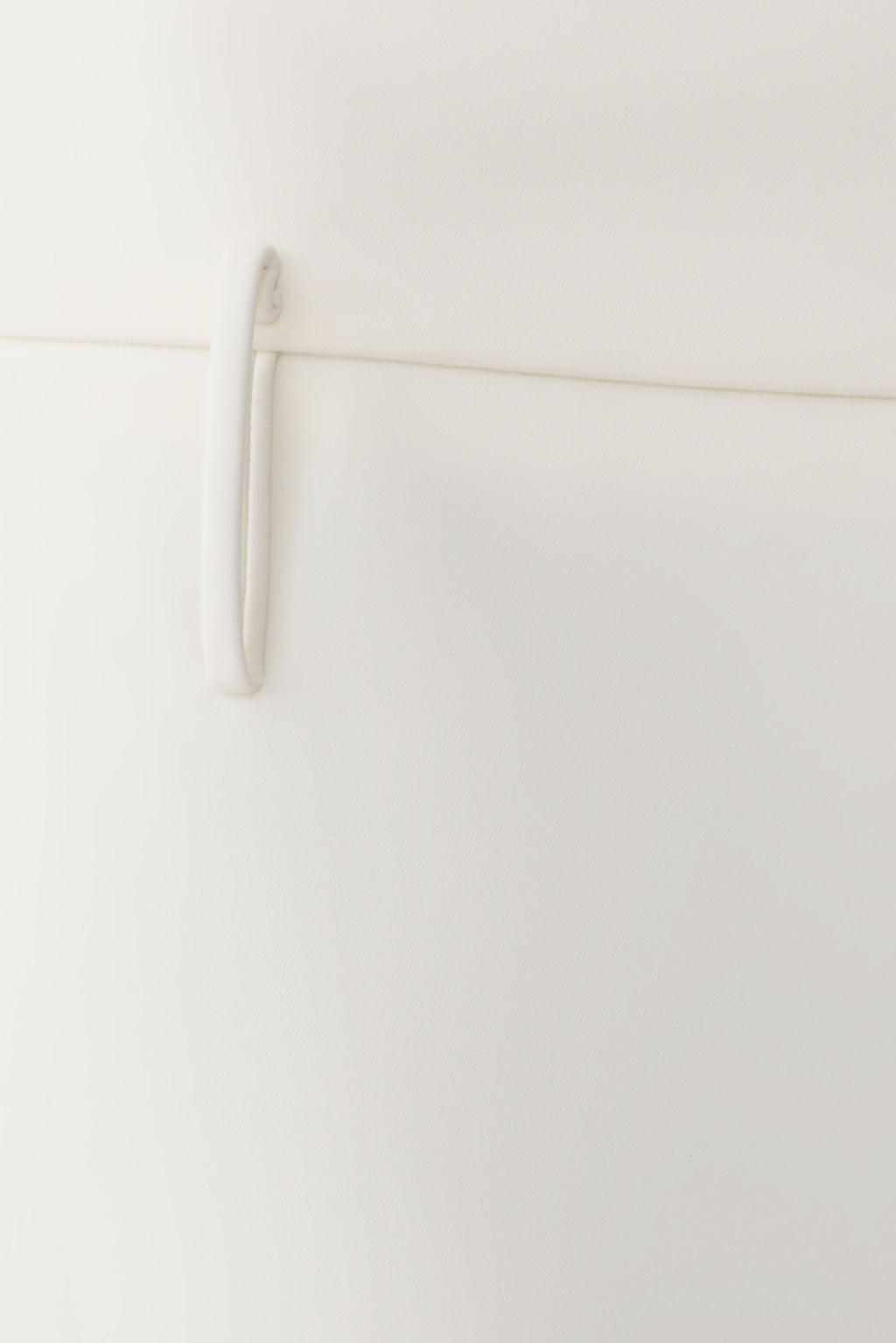 Suiting Midi Skirt - Ivory