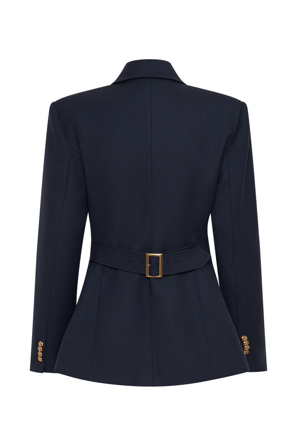 Cinched Blazer - Dark Navy