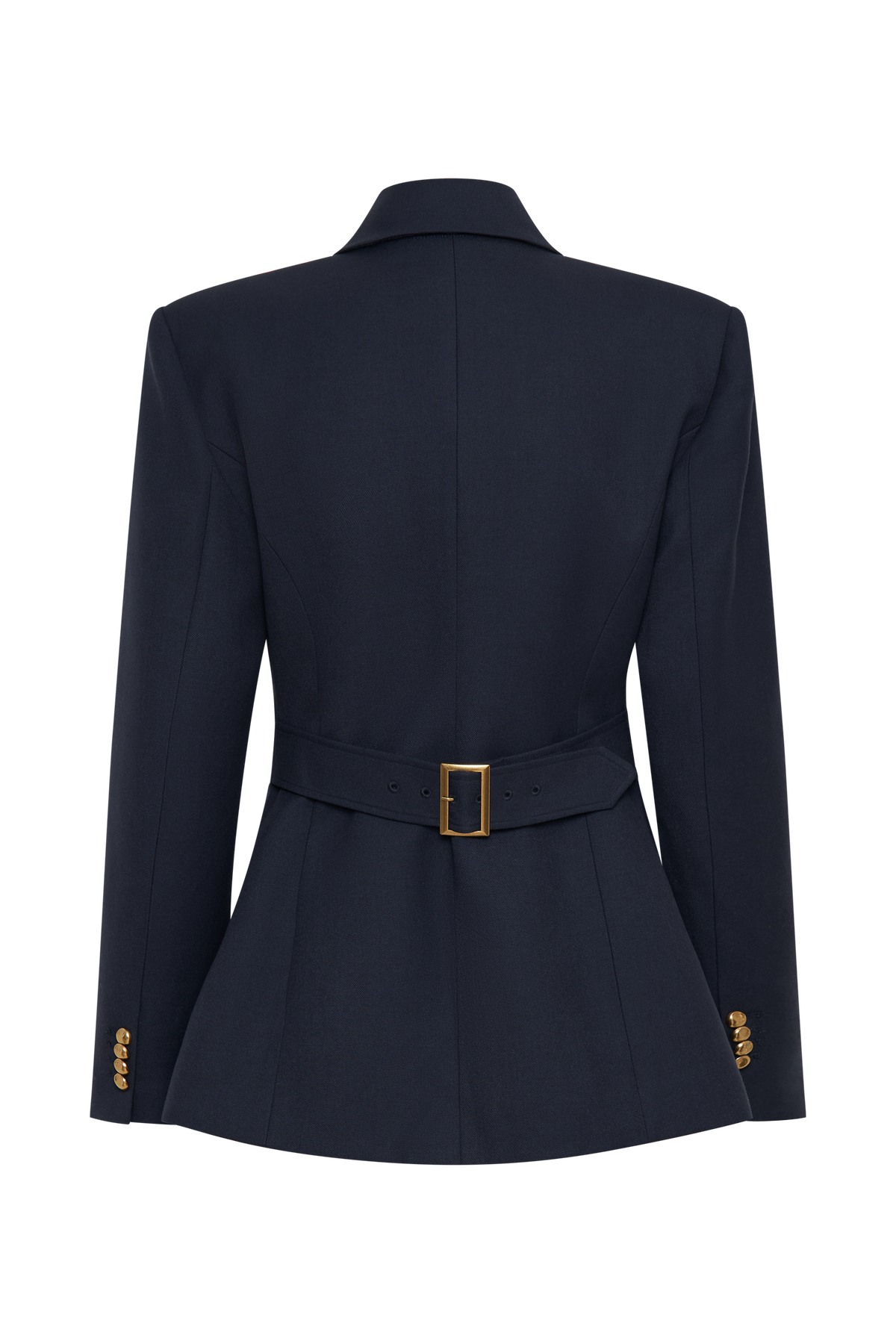 Cinched Blazer - Dark Navy