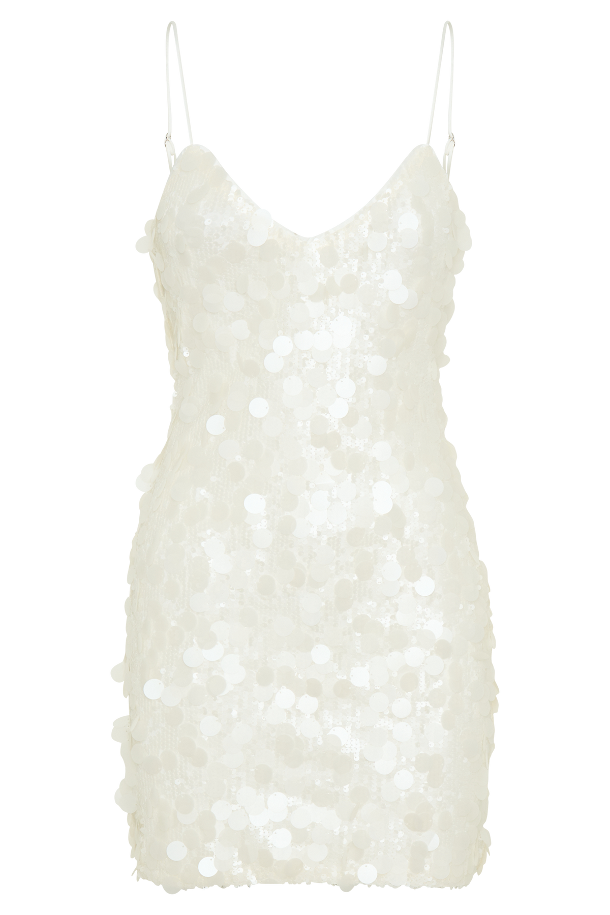 Sequin Mini Dress - Ivory