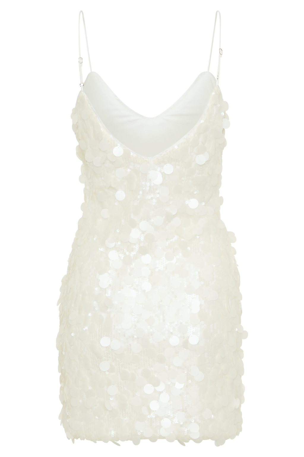Sequin Mini Dress - Ivory
